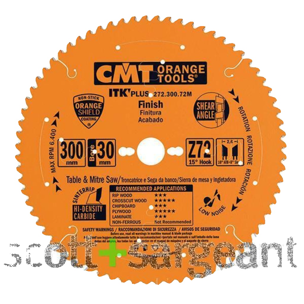 CMT 272 ITK Circular Saw blade thin kerf GP D-250 d-30 z-60 Price is Inc VAT@20%