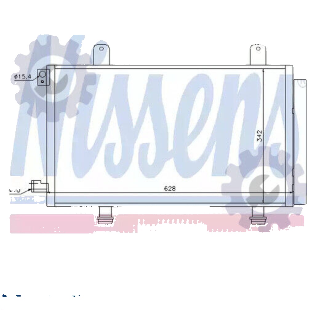 Fits NISSENS NIS 94979 Air conditioning condenser NIS 94979 A/C conde ⭐UK Stock⭐