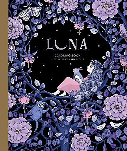 Luna Coloring Book by Maria Trolle - 9781423657415