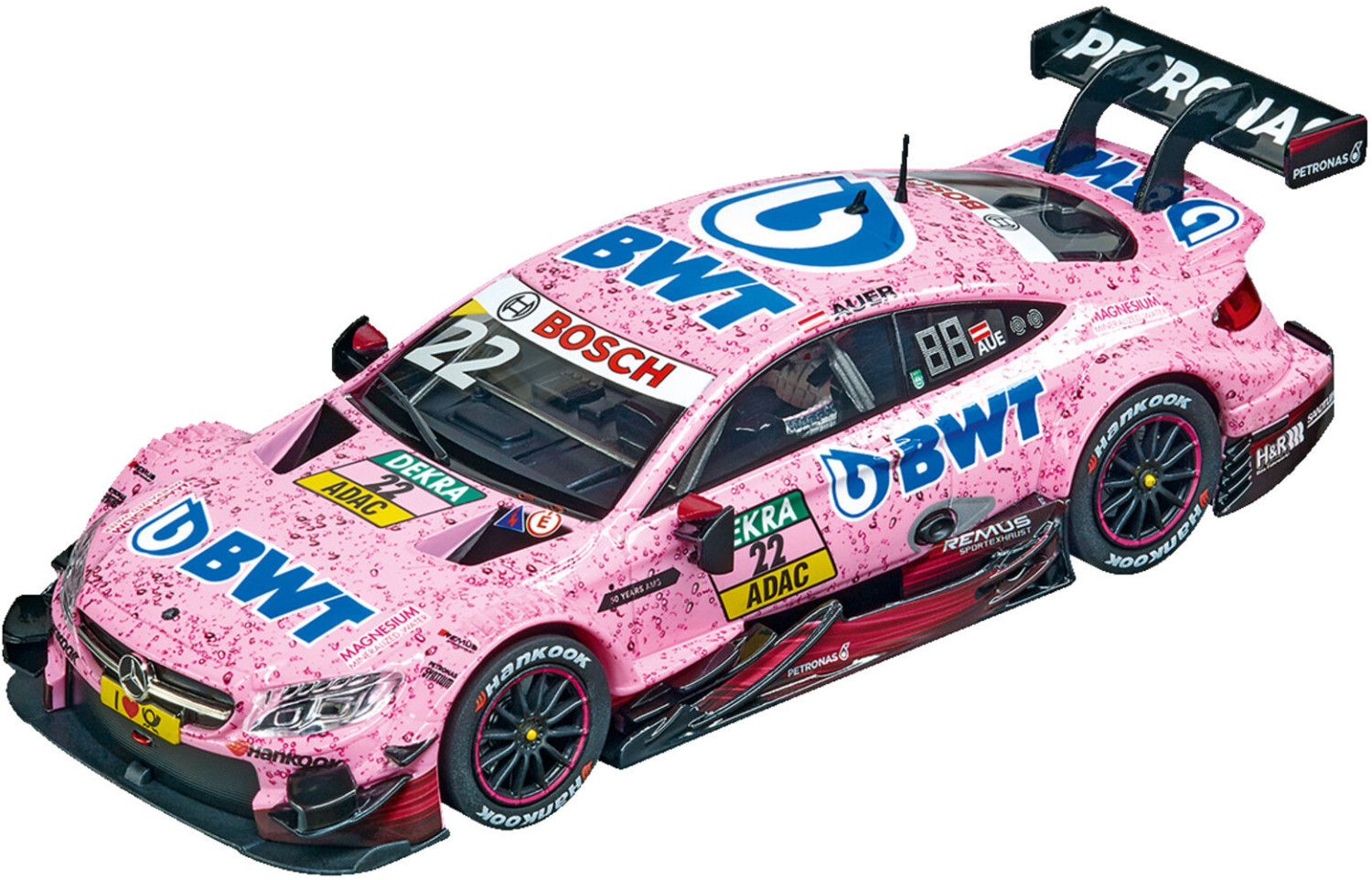 Carrera Evolution 27603 Mercedes-AMG C63 DTM ""L.Auer No.22"" 1:32 Auto Slotcar
