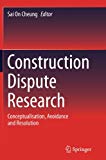 Cheung - Construction Dispute Research   Conceptualisation Avoidance  - X555z