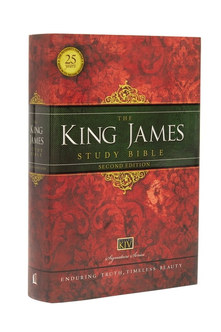 KJV Study Bible Large Print Hardcover Red Letter HARDBACK - Image 2