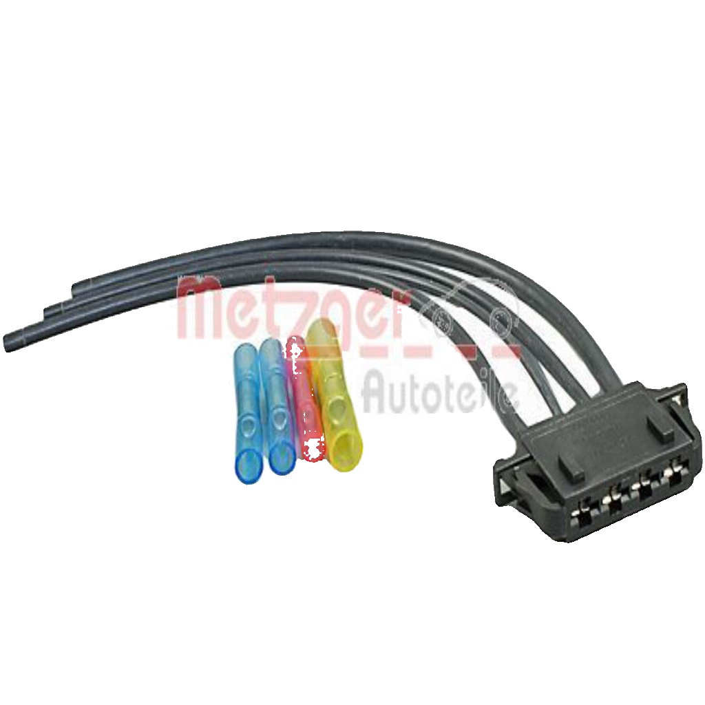 Original Metzger Cable Repair Kit Resistor-Climate Fan 2324054 for Audi