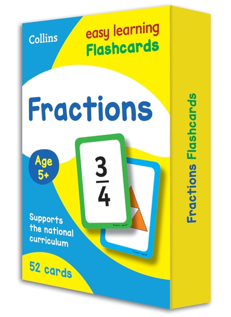 Fractions Flashcards : Ideal for Home Learning by Collins Easy Learning... - Image 7