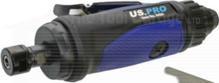 - Us Pro Air Die Grinder 1/4" Straight Angle Composite Body Cut Off Tool 8424 - Image 3