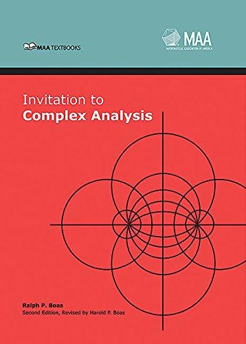 Invitation to Complex Analysis Boas Boas Hardback 9780883857649 2e