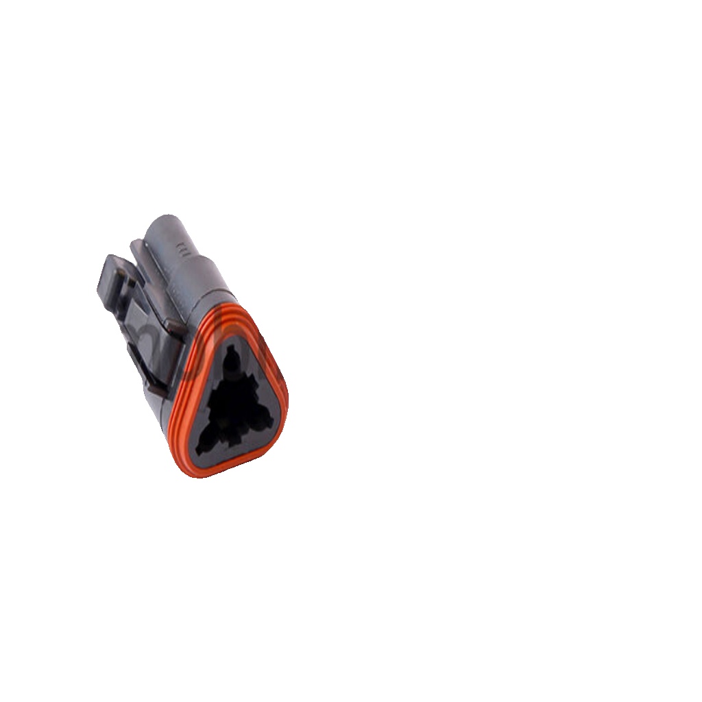 Deutsch DT 06 3S plug W3S wedgelock DT06-3S contacts for 0.5mm > 1.0mm CSA wire
