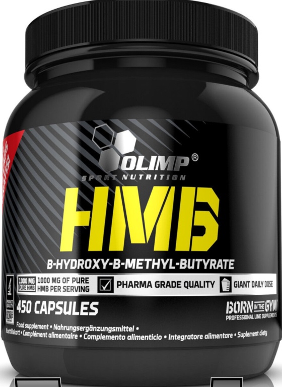 OLIMP HMB 625mg anticatabolic fomula strength muscle 450 mega caps