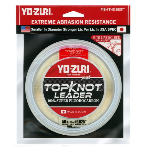 Yo Zuri Duel Topknot Leader Fluorocarbon 100lb 30yds 0.91mm R1236-NC (0791)