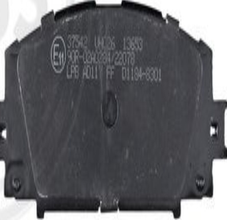 37542 A.B.S. Brake Pad Set, disc brake for TOYOTA
