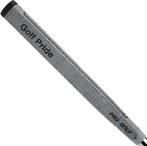 New Golf Pride Pro Only Blue Star 81CC Full Cord Putter Grip - Grey / Black