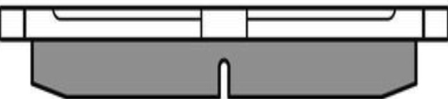 Rear MEYLE GERMANY 025 240 5815/W Brake Pad Set, disc brake for KIA