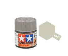TAMIYA Acrylic Paint 10ml - X-32 Titan. Silver  - Model Kit Paint Humbrol