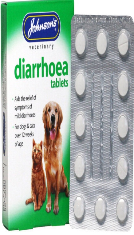 Johnson's Veterinary Johnson's Diarrhoea Relief Tablets For Cats & Dogs (12 Tablets) - Image 6