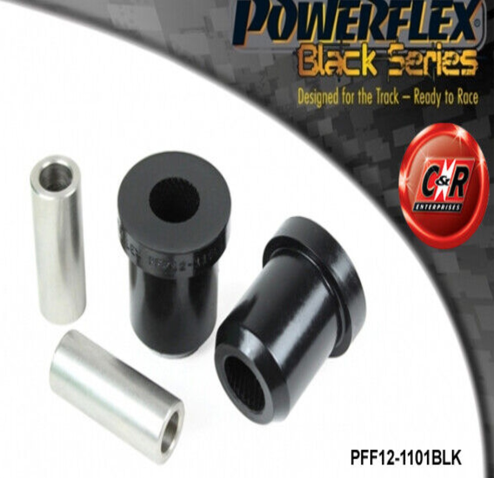 PFF12-1101BLK Powerflex Black Front Wishbone Front Bushes
