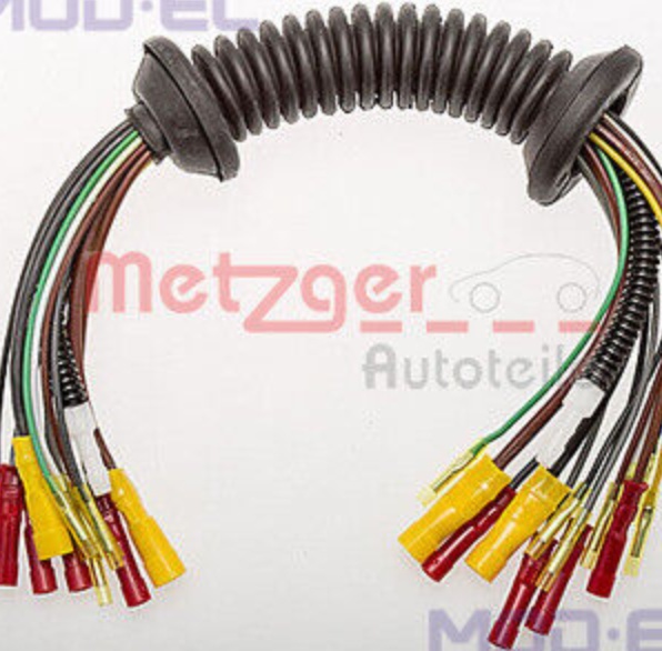 Vehicle Tailgate METZGER 2320050 Cable Repair Kit, tailgate for ABARTH,FIAT