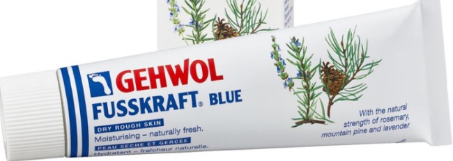 Gehwol Fusskraft Blue Intensive Foot Cream 125ml | Moisturising & Fresh - 2 Pack
