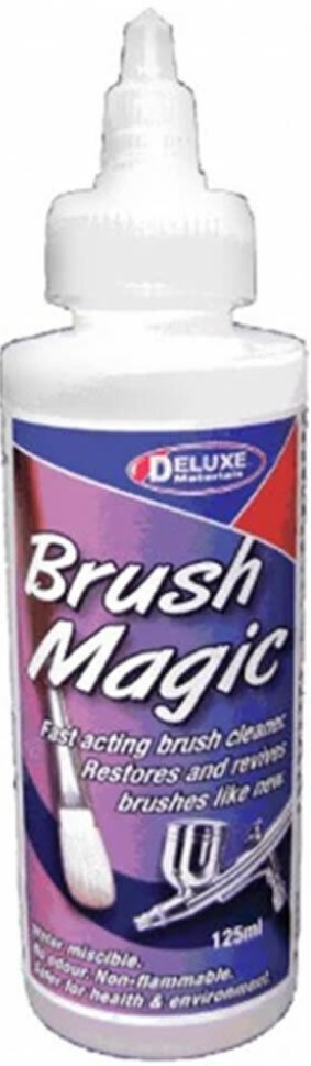 BRUSH MAGIC 125ml powerful non flammable brush cleaner AC19 Deluxe Materials