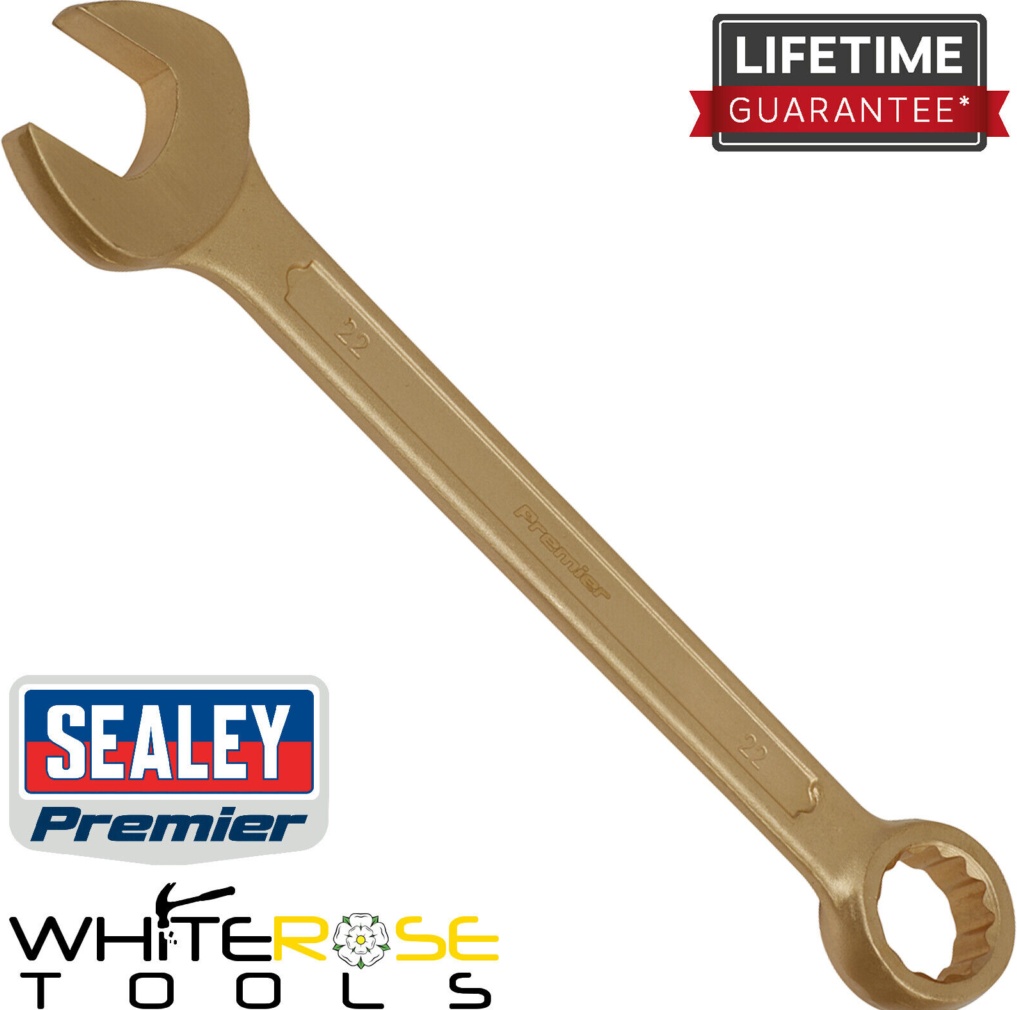 Sealey NS010 Premier Non-Sparking Combination Spanner 22mm