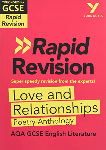 York Notes for AQA GCSE (9-1) Rapid Revision: Love and Relationships - Catch up