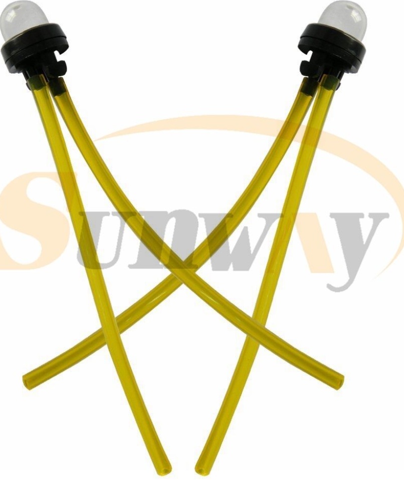 2x Snap In Primer Bulb Pump Fuel  Pipe For Stihl Ryobi McCulloch Honda Husqvarna