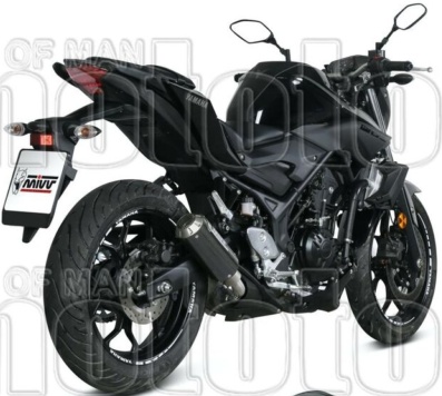 Mivv Exhaust Muffler MK3 Carbon for YAMAHA MT-03 2016 > 2023