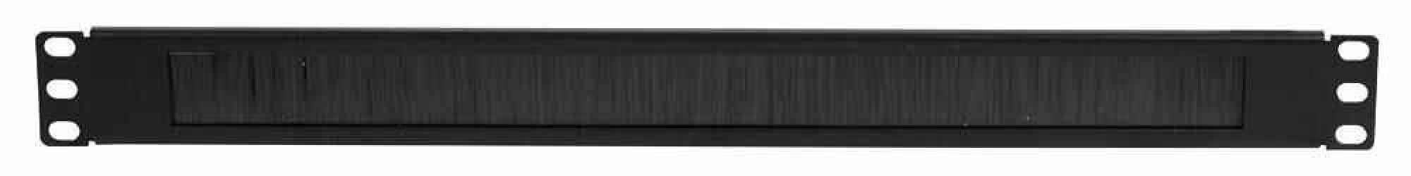 LMS DATA - 1U 19"" Rack Enclosure Cable Management Brush Panel