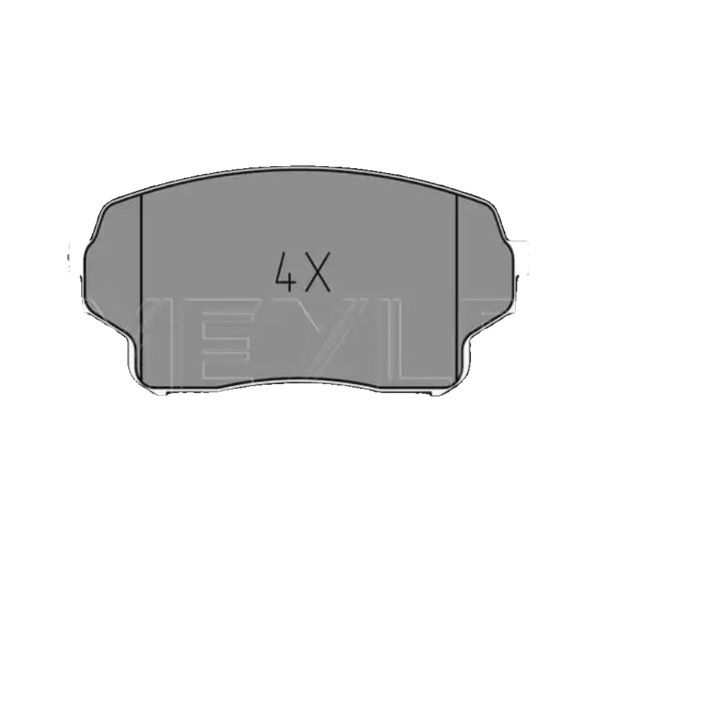 Front MEYLE GERMANY 025 243 0115/W Brake Pad Set, disc brake for SUZUKI