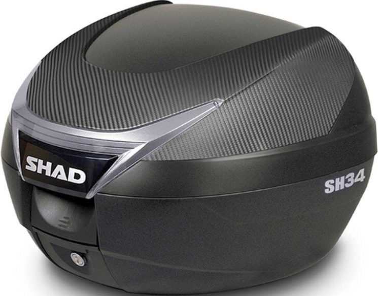 Shad Black/Carbon Sh34 Topcase - Image 5
