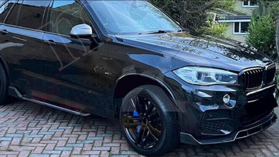 CARBON LOOK AERO BODYKIT FOR BMW X5 F15 M SPORT FRONT SPLITTER SPOILER DIFFUSER