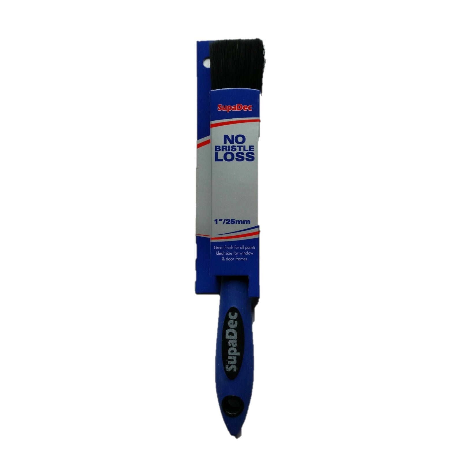 SupaDec Flat Paint Brush 38mm Navy Synthetic
