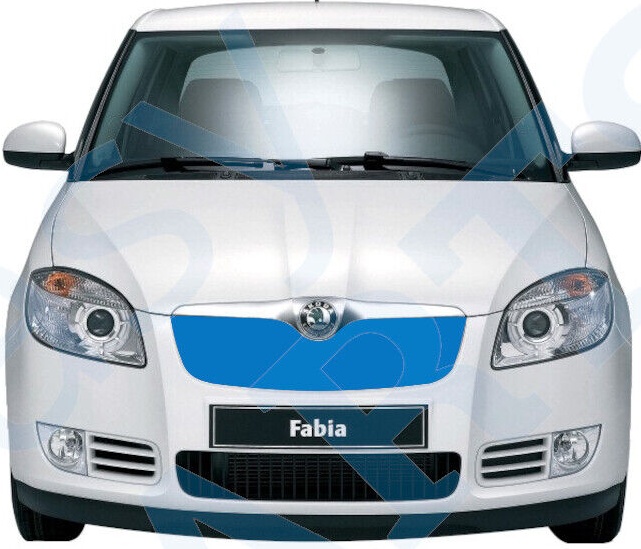 SKODA FABIA 2007-2010 FRONT GRILLE CENTER AIR INTAKE CHROM