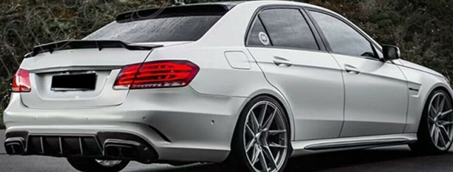 FOR MERCEDES E CLASS W212 AMG REAR TRUNK BOOT SPOILER LIP PSM STYLE 08-16 GLOSS
