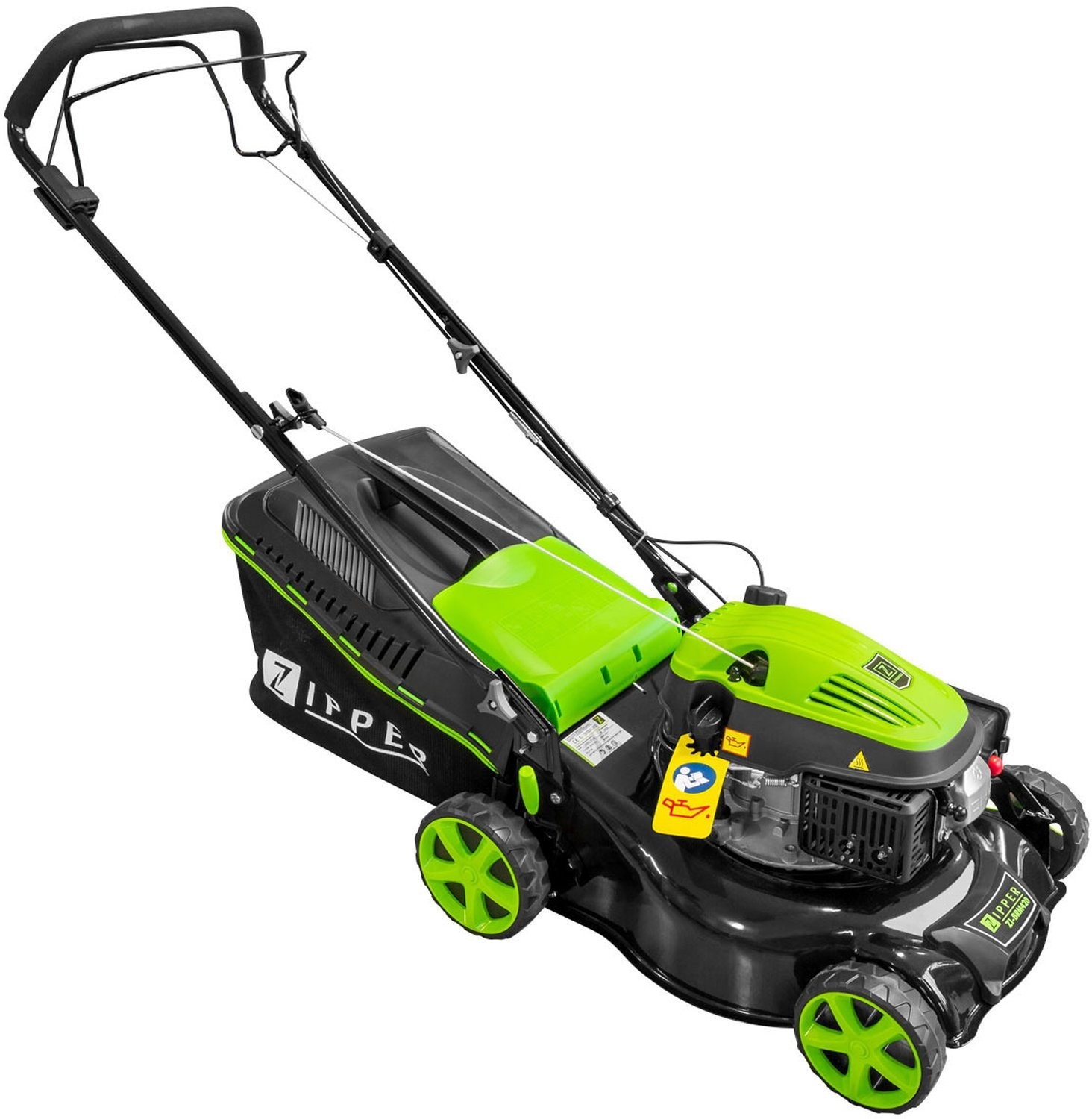 Zipper ZI-BRM420 Petrol Lawn mower 1200W 420mm 4-stroke 6-height a... - Image 3