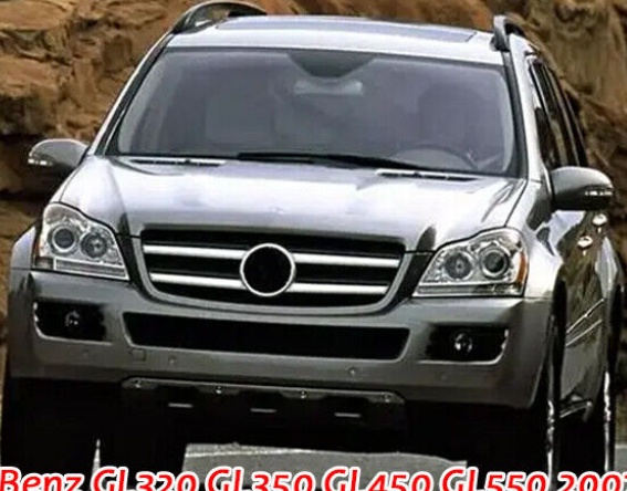PAIR HEADLIGHT LENS COVER HEADLAMP SHELL FOR 2007-2012 BENZ GL320 GL350 GL450