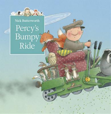 Percy’s Bumpy Ride by Nick Butterworth (Paperback Book) - Image 9