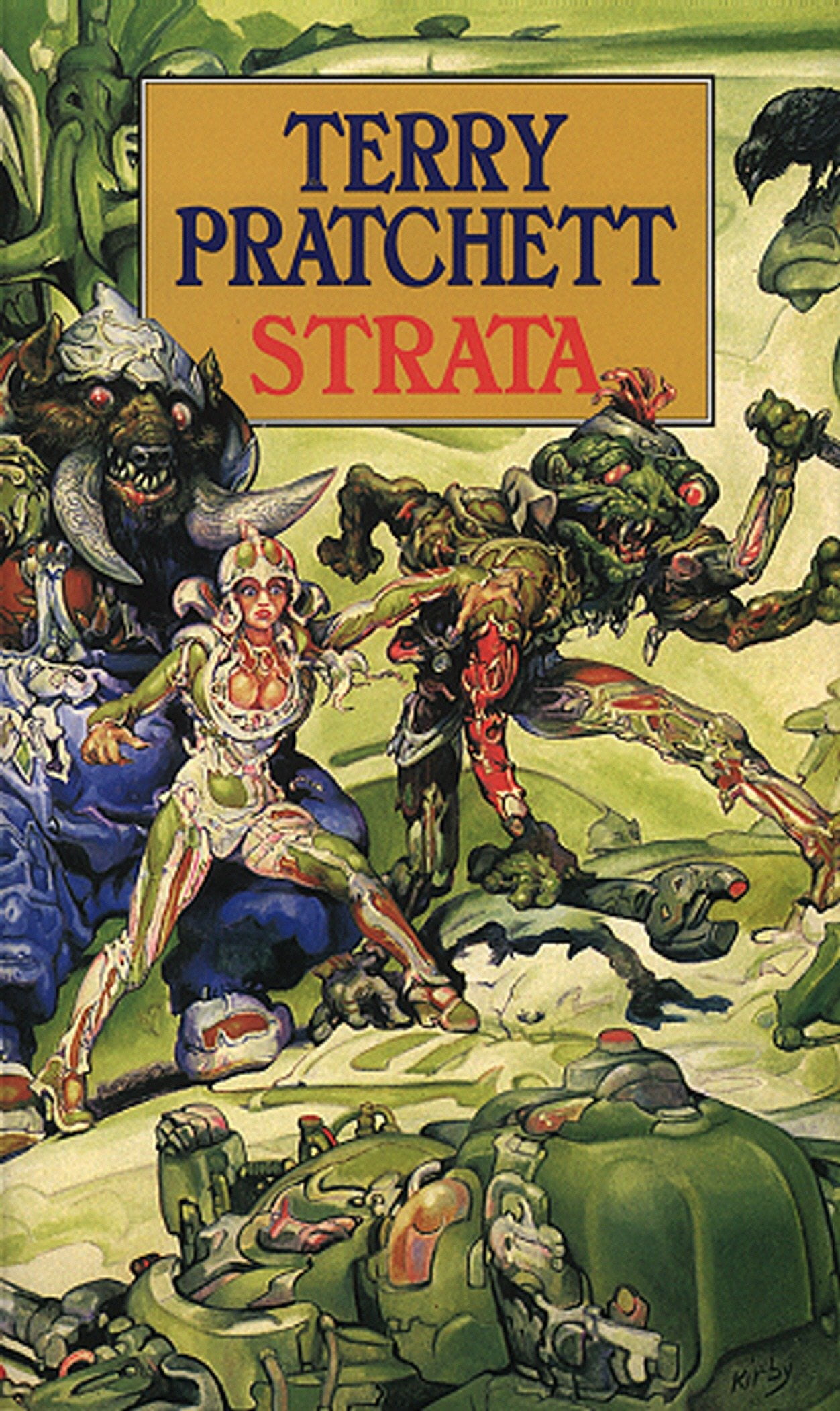 Strata by Terry Pratchett (Paperback Book) - Image 5