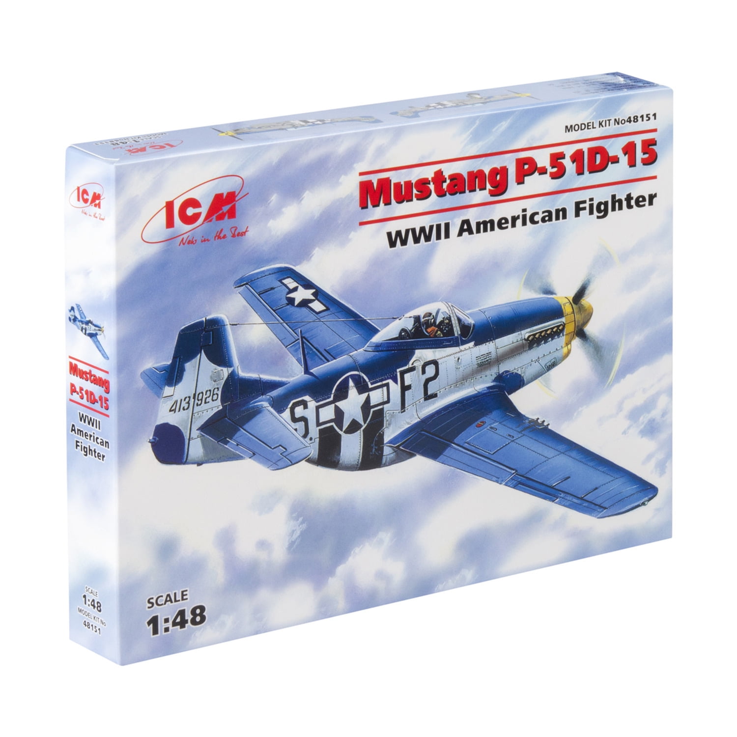 ICM 48151 1:48 North-American P-51D-15 Mustang
