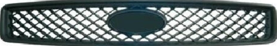 Fits Ford Fusion 2002-2005 Front Main Upper Centre Radiator Grille Black - Image 2