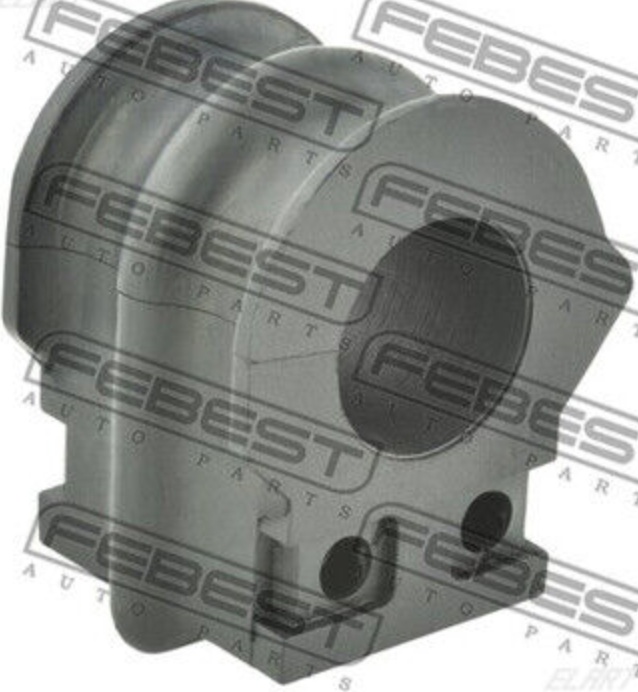 Stabilizer rubber bush Front Axle NSB-R52D25F FEBEST for NISSAN PATHFINDER IV