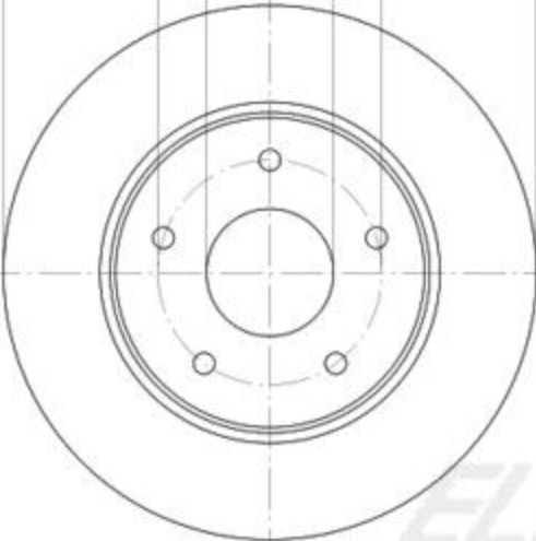 For Jeep Brake Discs Pair Front Vented MDC2496 302 mm Diameter Mintex
