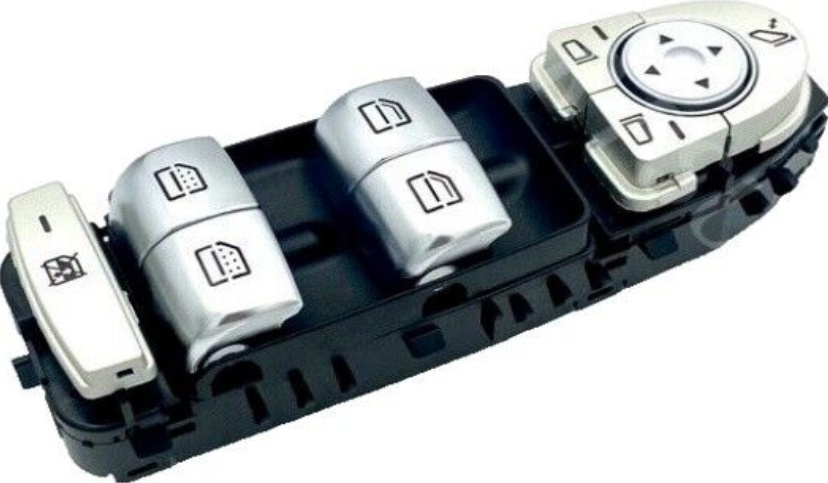Left Front NTY EWS-ME-096 Switch, window regulator for MERCEDES-BENZ