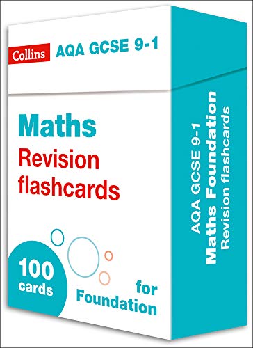 AQA GCSE 9-1 Maths Foundation Revision Cards