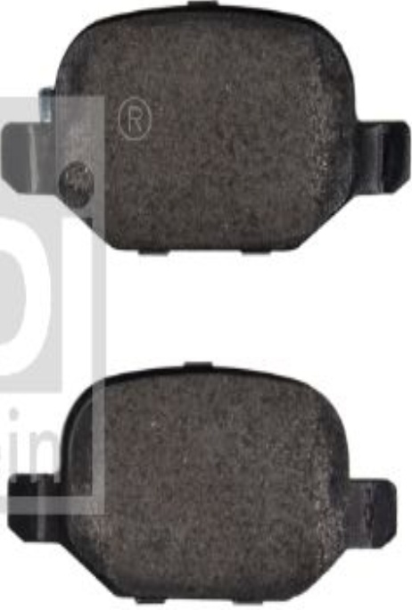 Rear FEBI GERMANY 173785 Brake Pad Set, disc brake for FIAT