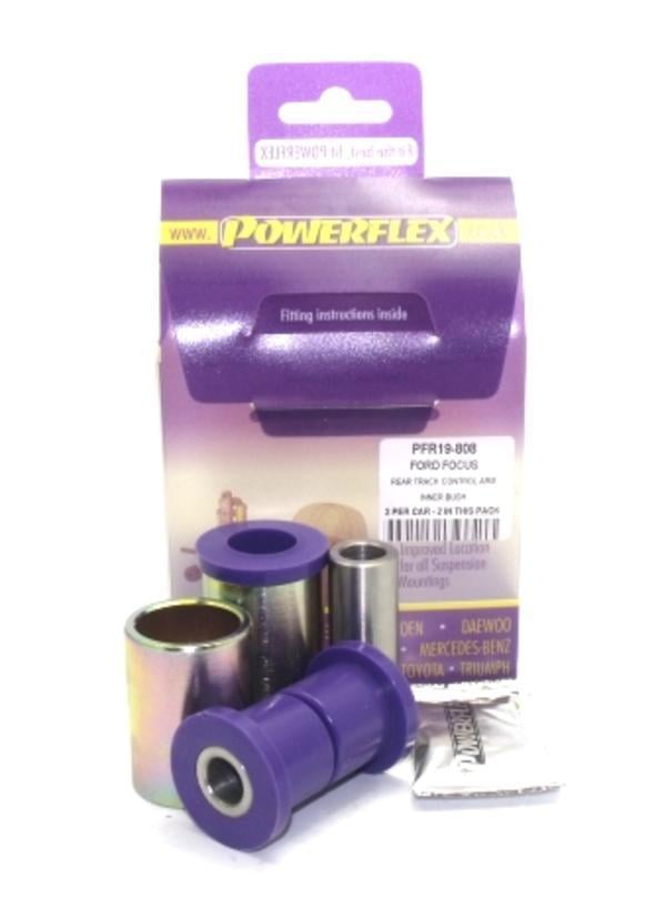 Powerflex Black Rr Low Track CtrlArm In Bushes for Focus Mk1 to06 PFR19-808BLK