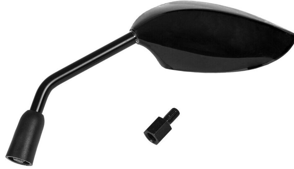Free Shipping Universal Left Mirror V Parts With Adapters For Motorcycle
