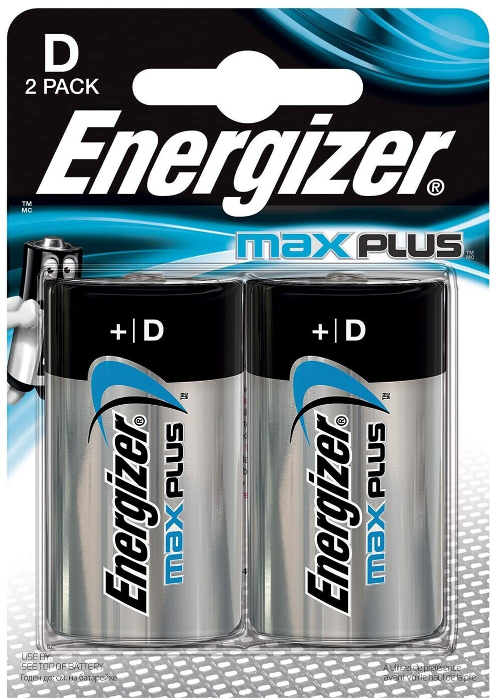 Fits AMTRA BATERIE ENERGIZER 39-016 ENERGIZER LR20 MAX PLUS 2pcs BLISTER /ENERG - Image 6