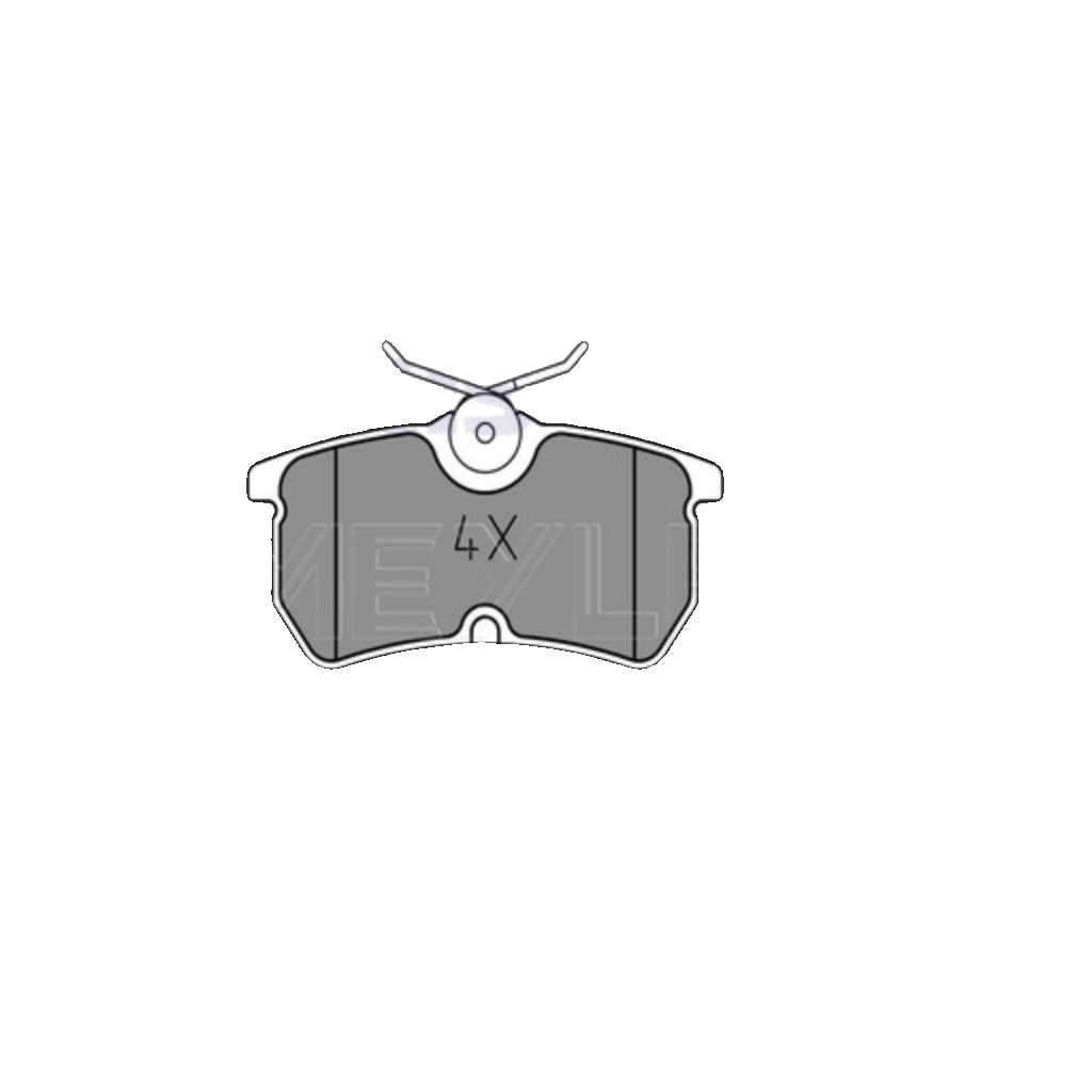 Original MEYLE Brake Pad Set Disc Brake 025 233 5314/PD For Ford