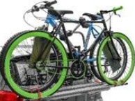 Fahrradträger die Heckklappe für Skoda Fabia Schrägheck NJ ab 2015 3 Fahrräder