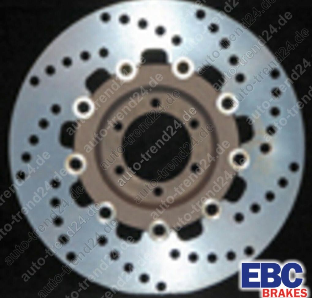 EBC Floating Front Brake Disc Conversion Front Right for Yamaha RZ 250 4L3 1982